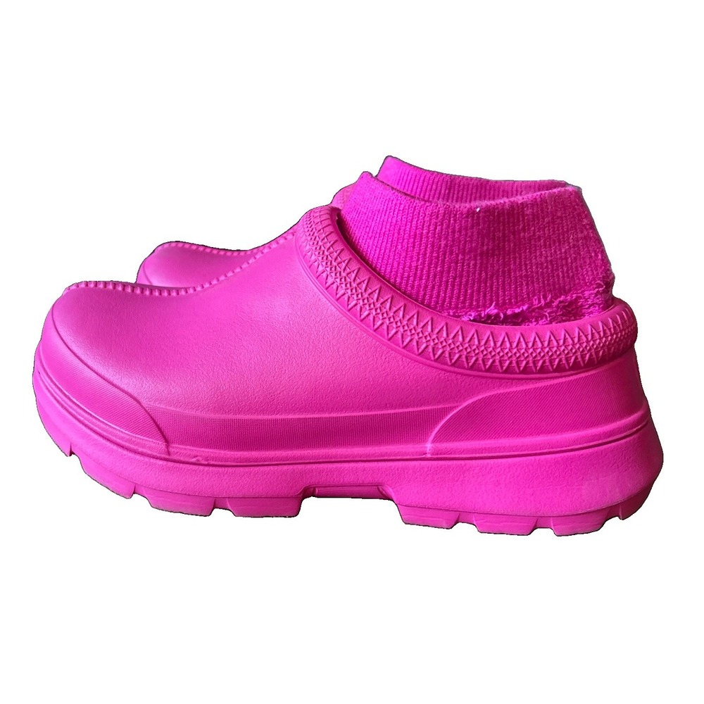UGG Pink Waterproof Clog Boots Cozy Lined Slip On Shoes Size 7